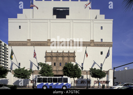 NA, USA, Florida, Miami, South Beach. Wolfsonian Museum Stockfoto