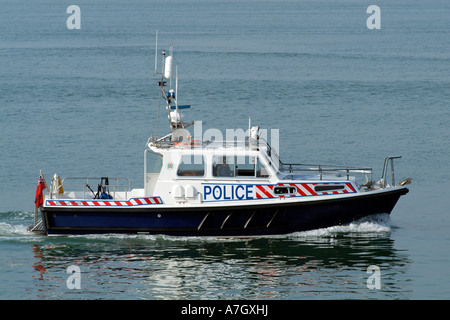 Polizeistreife Boot Sir James Scott am Southampton Water südlichen England UK Stockfoto