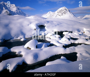 GB - Schottland: Winter in Glen Coe Stockfoto