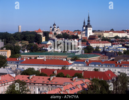 Altstadt von Tallinn, Skyline, Stockfoto