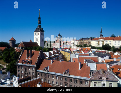 Tallinn, St, Nicholas Church, Old Town, Stockfoto