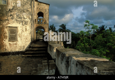 Fort St. Antony, Axim, Ghana Stockfoto