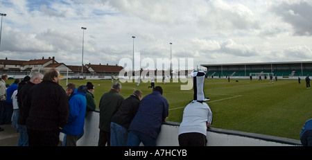 Gretna 2 Alloa 1 25. März 2006 das Ergebnis bestätigt Gretna als Scottish Second Division Meister Stockfoto