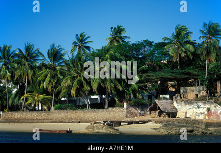 Shela Strand, Lamu, Kenia Stockfoto