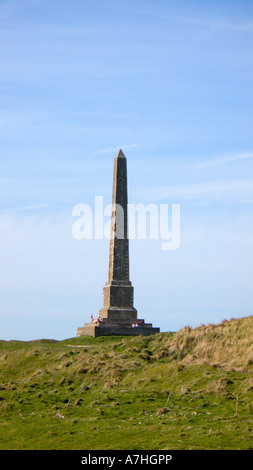 Lansdowne Denkmal auf Cherhill downs Wiltshire UK Stockfoto