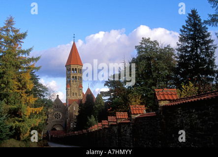 Saint-Maurice und Saint Maur Abtei clervaux Diekirch Luxemburg Europa Stockfoto