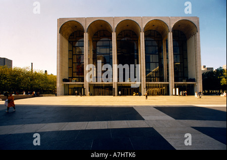 New York USA Lincoln Center for Performing Arts Metropolitan Opera House Stockfoto