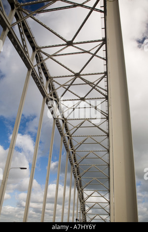 Brücke über den Fluss Noord, Alblasserdam, Holland Stockfoto