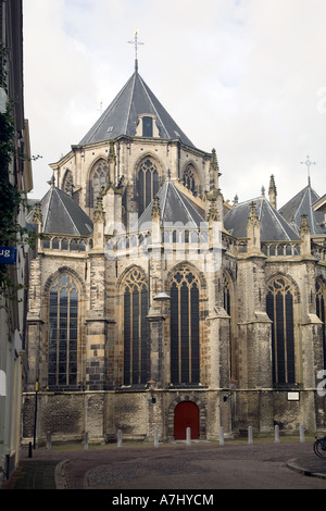 Apsis der Grote Kerk (große Kirche) in Dordrecht, Holland Stockfoto