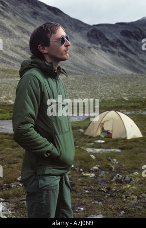 Wilde Camp im Rondane-Gebirge in Norwegen Stockfoto