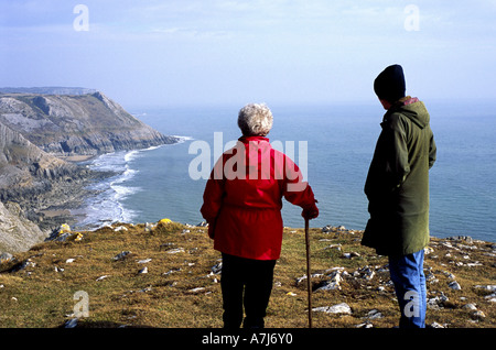 Southgate, Gower, Wales Stockfoto