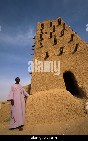 Djingareiber Moschee wurde im Jahre 1325 erbaut und ist ein UNESCO-Welterbe, Timbuktu, Mali Stockfoto