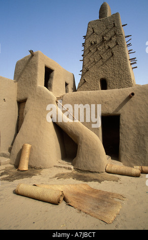 Djingareiber Moschee wurde im Jahre 1325 erbaut und ist ein UNESCO-Welterbe, Timbuktu, Mali Stockfoto