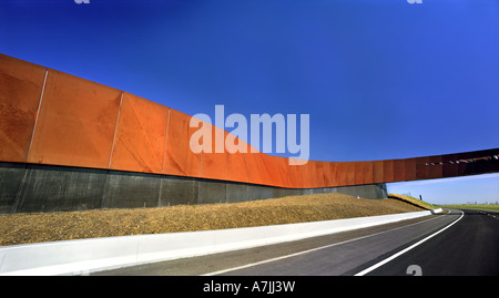 Craigieburn Bypass, Melbourne Corten-Stahl Stockfoto