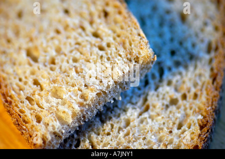 Weizen Scheiben Brot Stockfoto