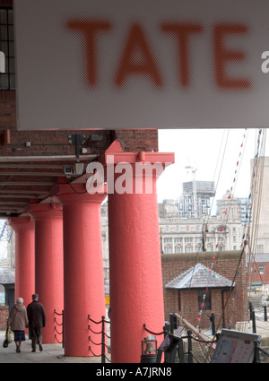 Tate Gallery, Albert Dock, Liverpool, Merseyside, England, Großbritannien Stockfoto