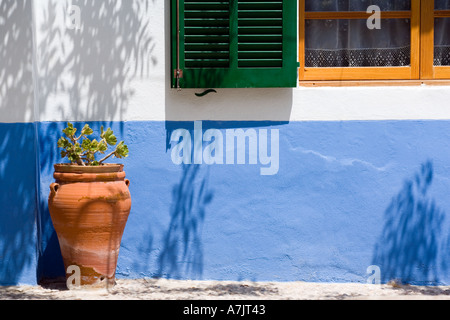 EIN TYPISCHES HAUS IN MALLORCA SPANIEN Stockfoto