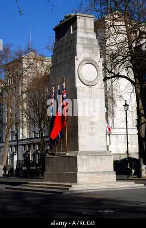 Der Kenotaph in Whitehall, London. Stockfoto