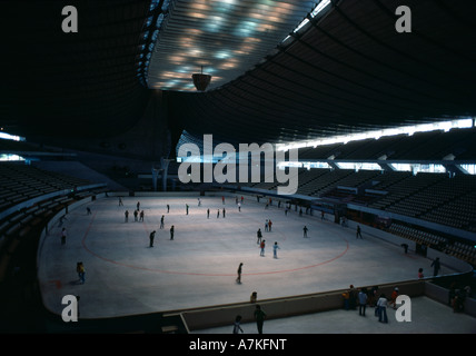 Yoyogi National Gymnasium, olympische Sport-Arena, Tokio, Japan. Architekt: KENZO TANGE Stockfoto