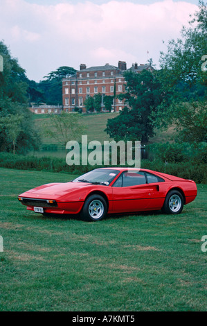 Ferrari 308 GTB. Eingeführt 1976. Stockfoto