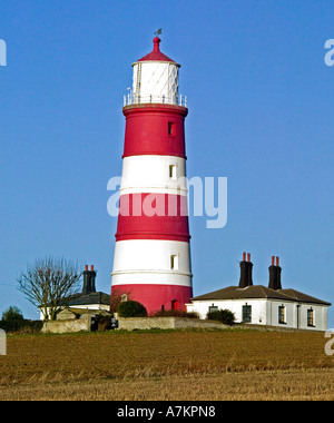 Happisburgh Leuchtturm Norfolk. Stockfoto