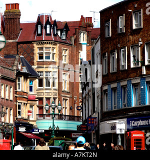 Old Christchurch Road-Bournemouth Stockfoto