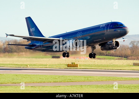 Ein BMI Airbus A320-300 Stockfoto