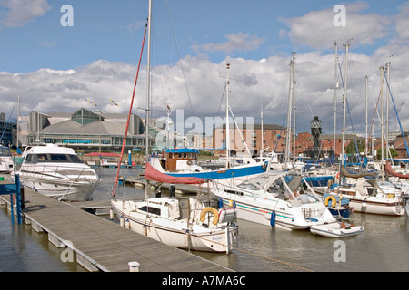 Hull Kingston upon Hull Marina Stockfoto