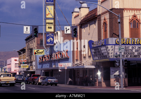 USA, Lewis und Clark Trail, Oregon, The Dalles, Innenstadt Stockfoto