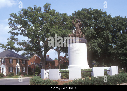 USA, Virginia, Richmond, Arthur Ashe Denkmal Stockfoto