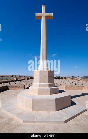 Tobruk (Commonwealth) Soldatenfriedhof, Tobruk, Libyen Stockfoto