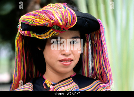 Thailand, Chiang Mai-Region, Mountain Bereich Stamm Stockfoto