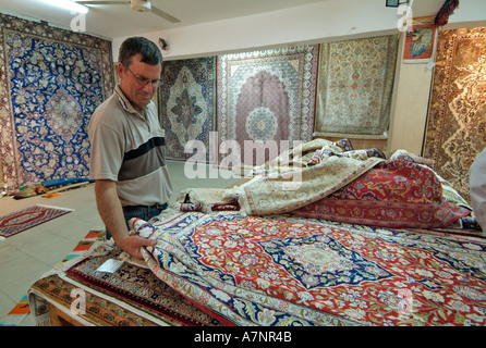 Teppich Fabrikverkauf In Der Nahe Von Sakkara Agypten Stockfoto