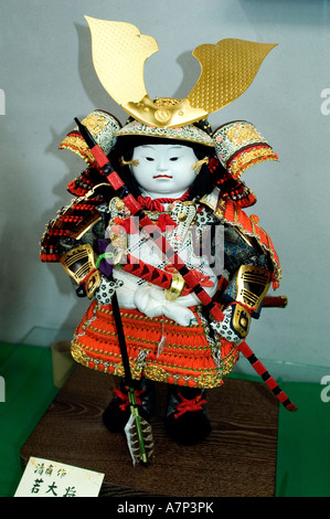 Japan Tokyo Ginza trendige Kunst Galerie Puppe Marionette Stockfoto