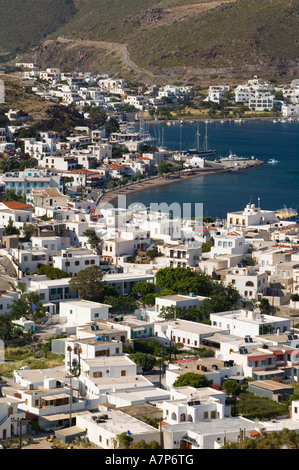Skala, Insel Patmos, Griechenland Stockfoto