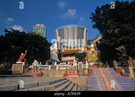 Tin Hau Tempel, Repulse Bay, Hong Kong, China Stockfoto