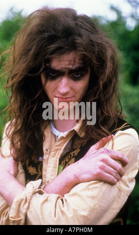 DR AND THE MEDICS - UK-Pop-Gruppe Führer Sänger Clive Jackson im Jahr 1986 Stockfoto