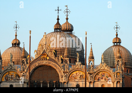 Basilika San Marco Venedig Italien Stockfoto