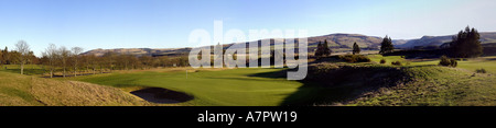 Gleneagles Hotel Perthshire Schottland UK die weltberühmten Golfplatzes Stockfoto