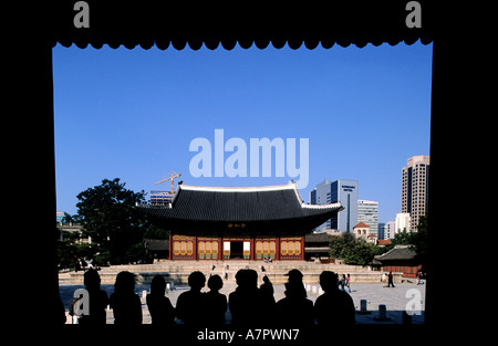 Südkorea, Seoul, Changdeokgung Palace Stockfoto