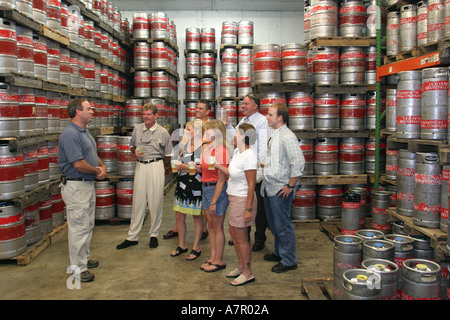 Virginia Loudoun County, Ashburn, Old Dominion Brewing Company, Tour, Keg Room, VA0810040034 Stockfoto