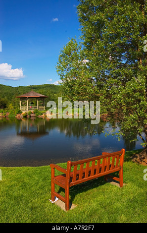 New Brunswick Botanischer Garten, Edmundston, New Brunswick, Kanada Stockfoto