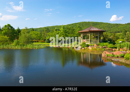 New Brunswick Botanischer Garten, Edmundston, New Brunswick, Kanada Stockfoto