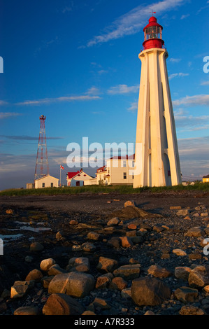 Pointe-au-Pere, untere Saint Lawrence Region, Quebec, Kanada Stockfoto