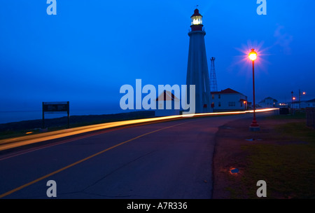 Pointe-au-Pere, untere Saint Lawrence Region, Quebec, Kanada Stockfoto