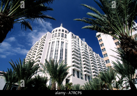 USA, Florida, Miami, Art-Deco-Viertel, Loews Hotel am Ocean Drive Stockfoto