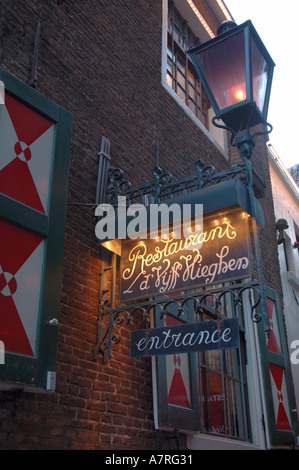 D Vijff Vlieghen oder fünf fliegen Restaurant in Amsterdam, Niederlande Stockfoto