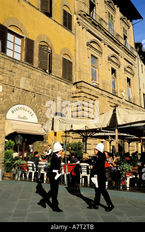 Italien, Toskana, Florenz, die Piazza della Signoria (Herrschaft Quadrat) Stockfoto