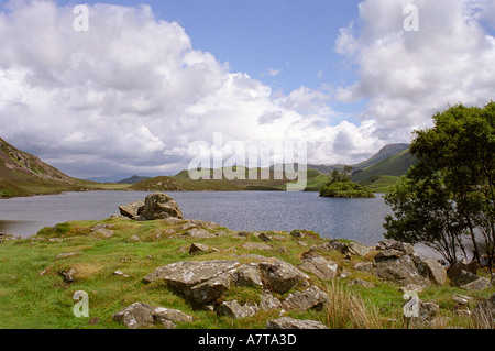 Llynnau Cregennen Cader Idris Snowdonia Stockfoto