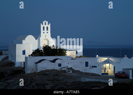 Kloster Chrysopigi, griechische Insel Sifnos, Griechenland Stockfoto